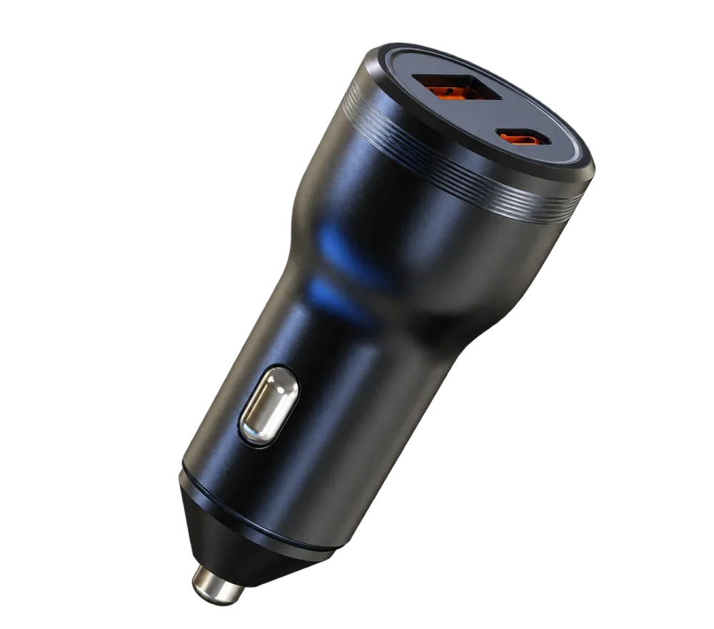 CC-13 USB + USB-C Fast Car Charger