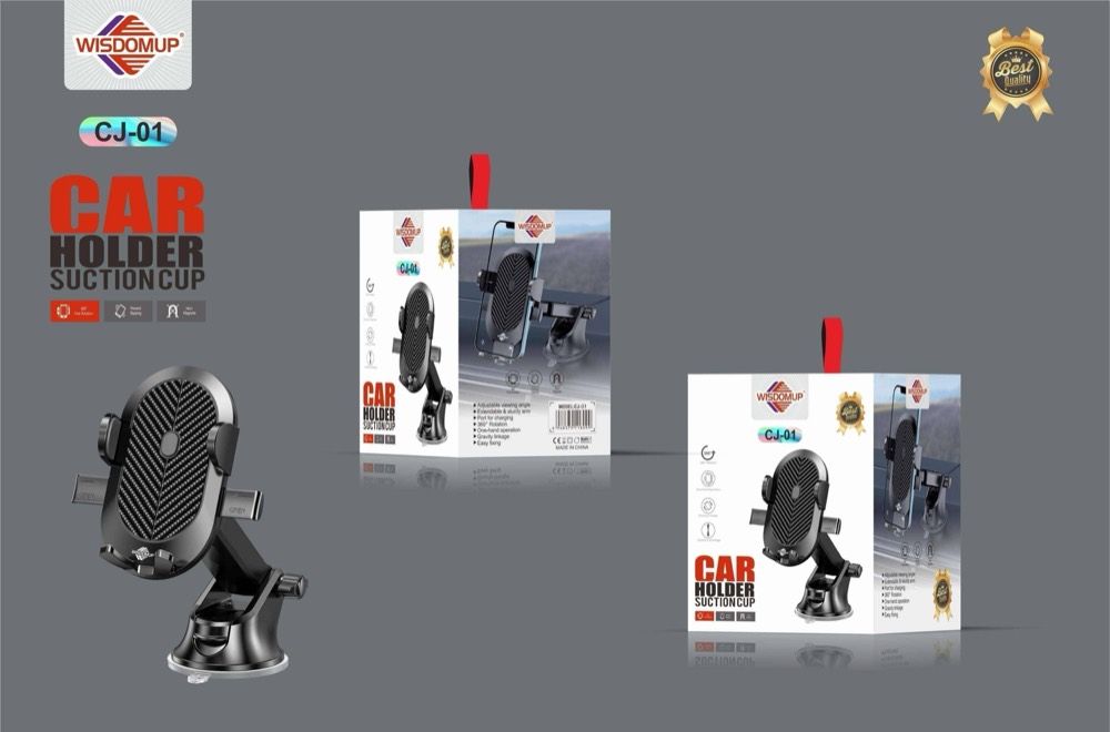 CJ-01 One-Touch Car Phone Holder