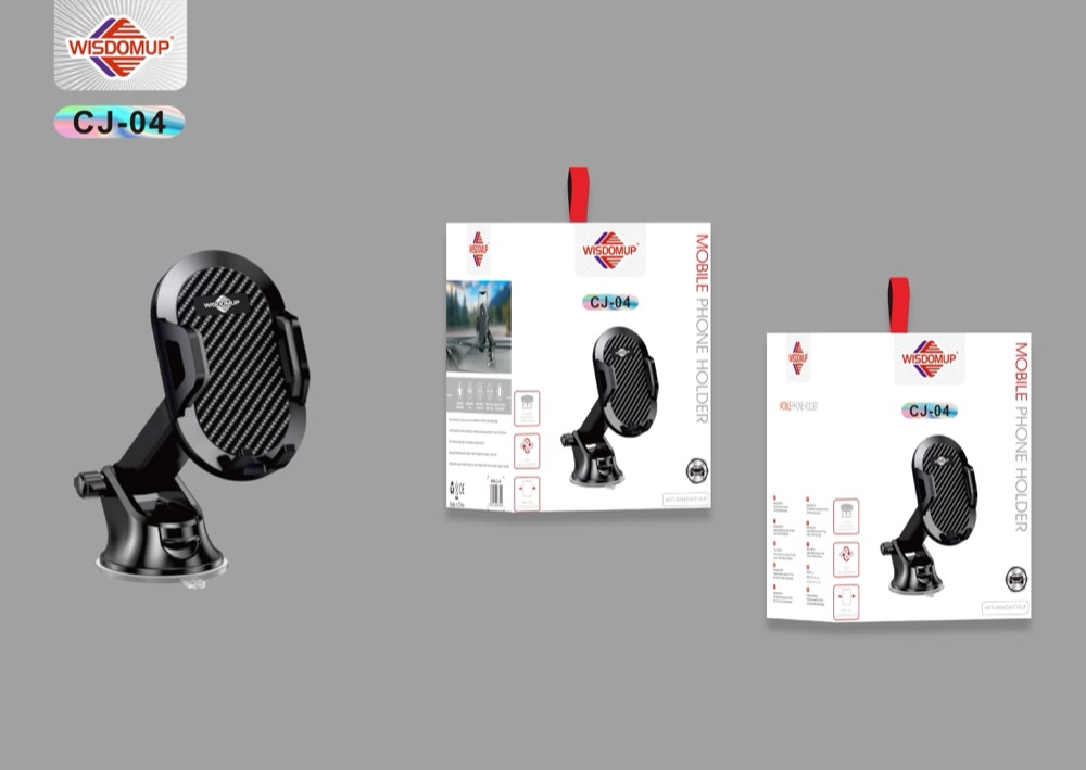 CJ-04 Universal Clamp Car Phone Holder