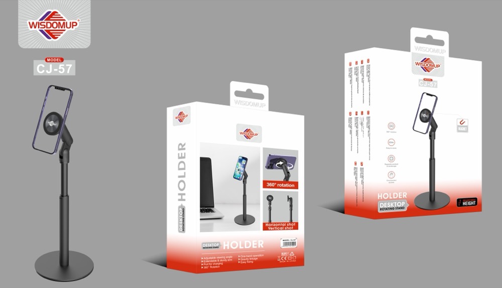 CJ-57 Foldable Desk Phone Stand