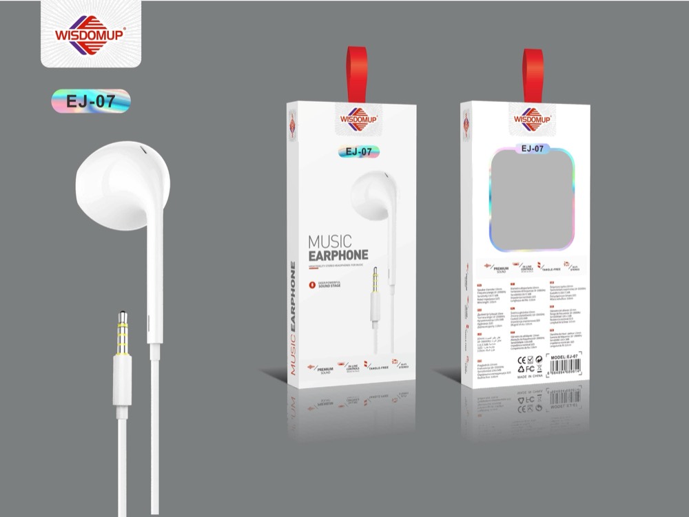 EJ-07 3.5mm Handsfree Earphones