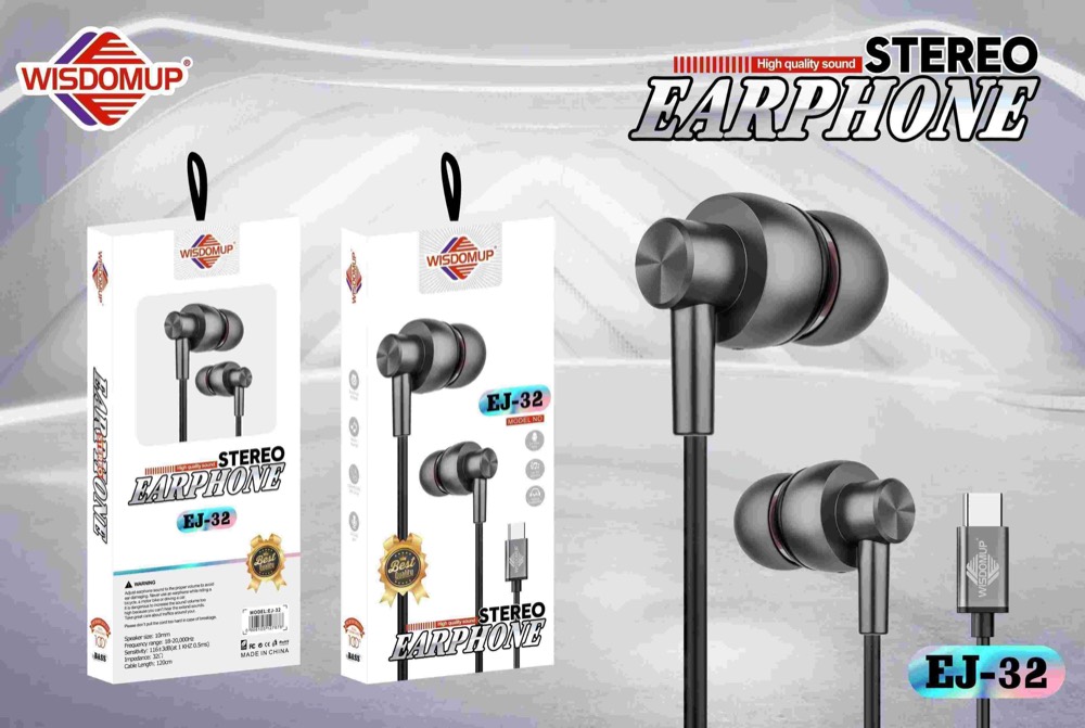 EJ-32 USB-C Handsfree Earphones