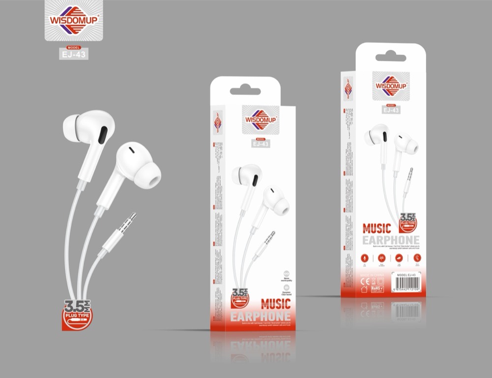 EJ-43 3.5mm Handsfree Earphones