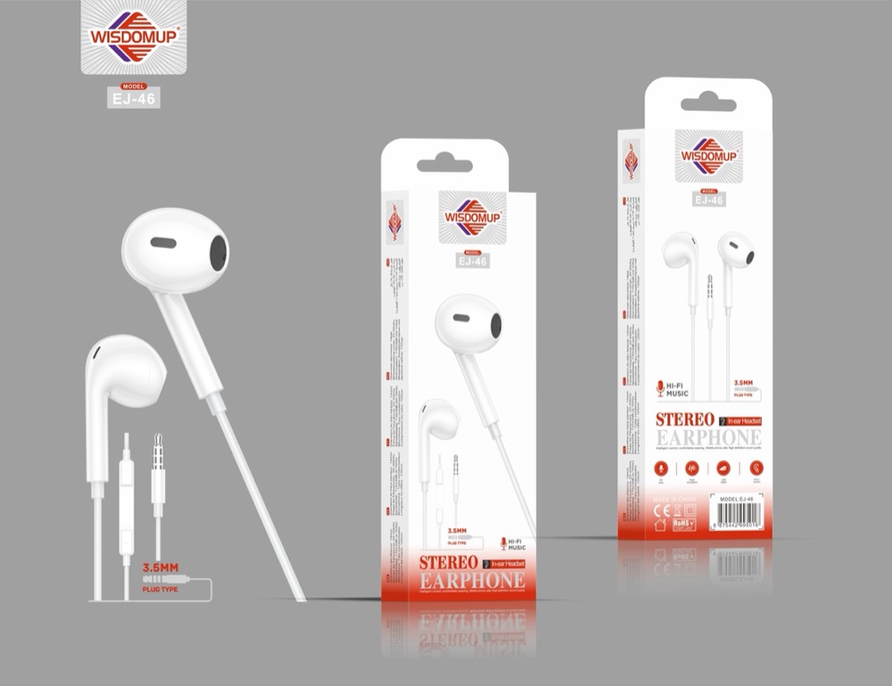 EJ-46 3.5mm Handsfree Earphones