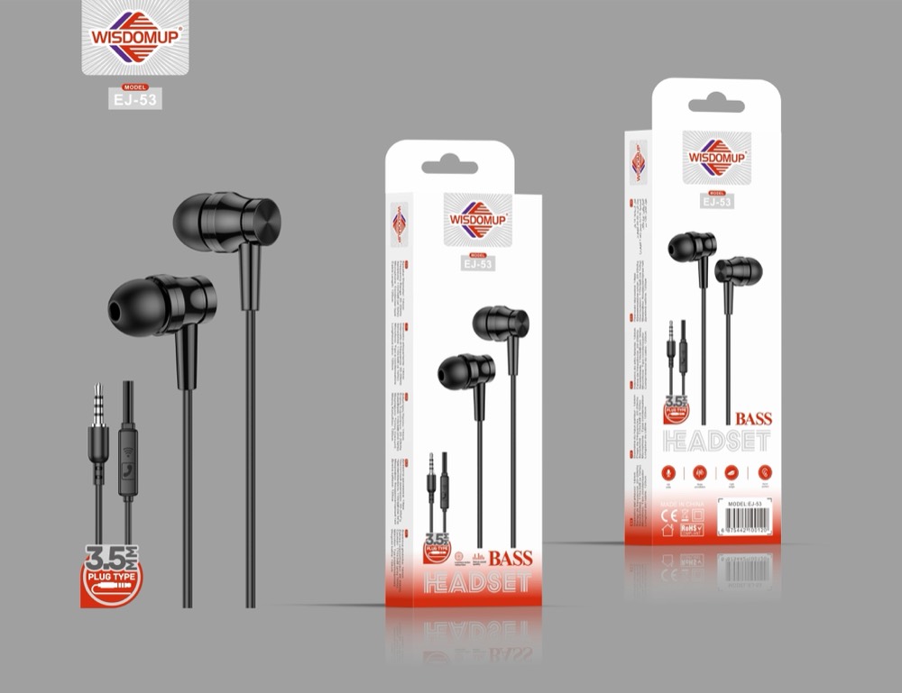 EJ-53 3.5mm Handsfree Earphones