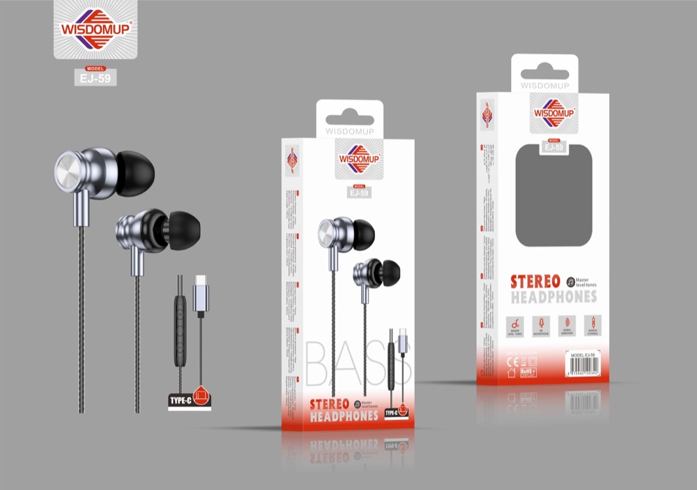EJ-59 USB-C Handsfree Earphones