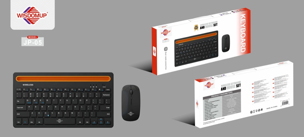 JP-05 Bluetooth Keyboard & Mouse Set
