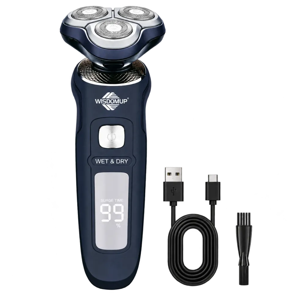 TXD-02 3-Head Rotary Shaver with Trimmer
