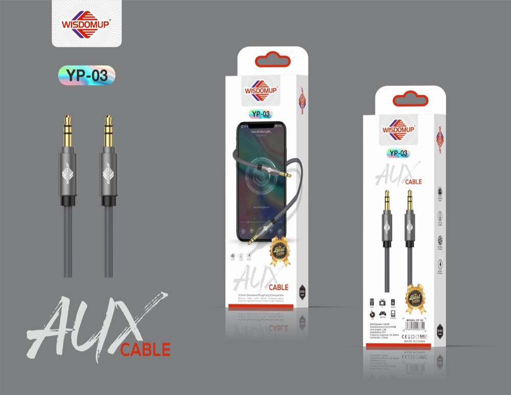 YP-03 3.5mm AUX Cable