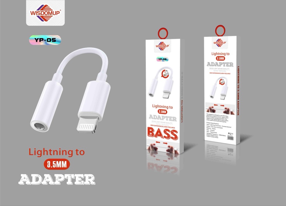 YP-05 Lightning to 3.5mm Audio Adapter